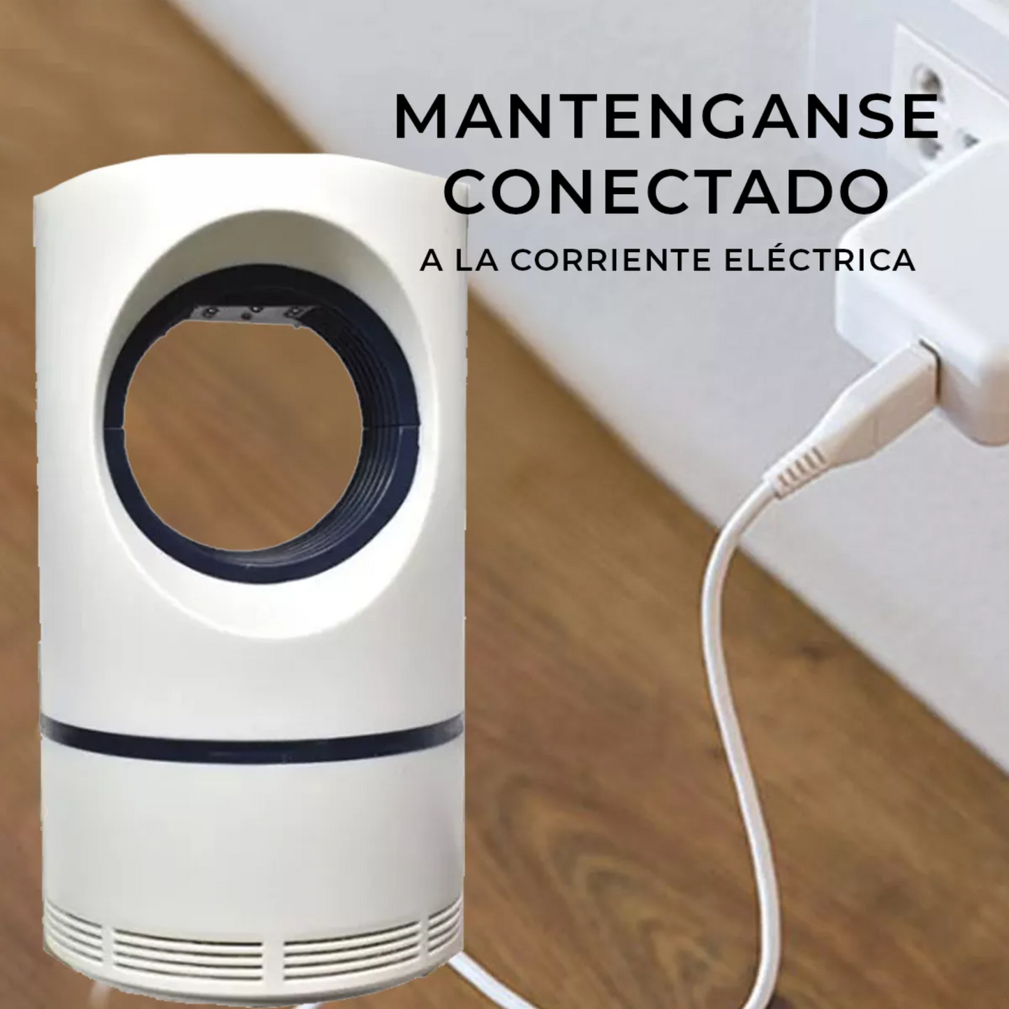 Lampara LED Atrapa Mosquitos
