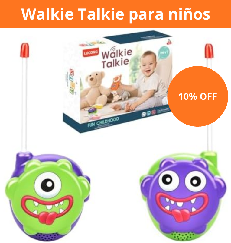 Pack 2 Radios Transmisor Walkie Talkie