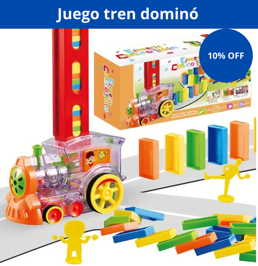 Juego tren dominó