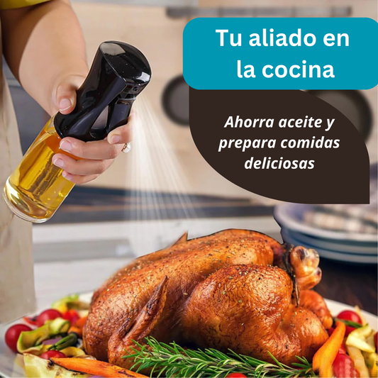 Dispensador de Aceite Botella Spray 300 mL