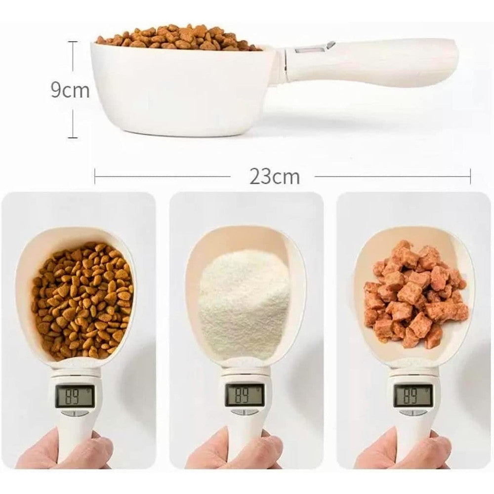 Pesa Cuchara Digital de Alimentos Mascotas