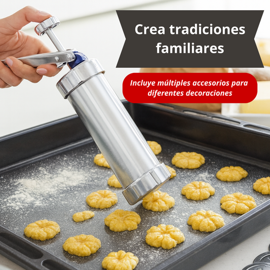 Máquina para hacer galletas de Navidad