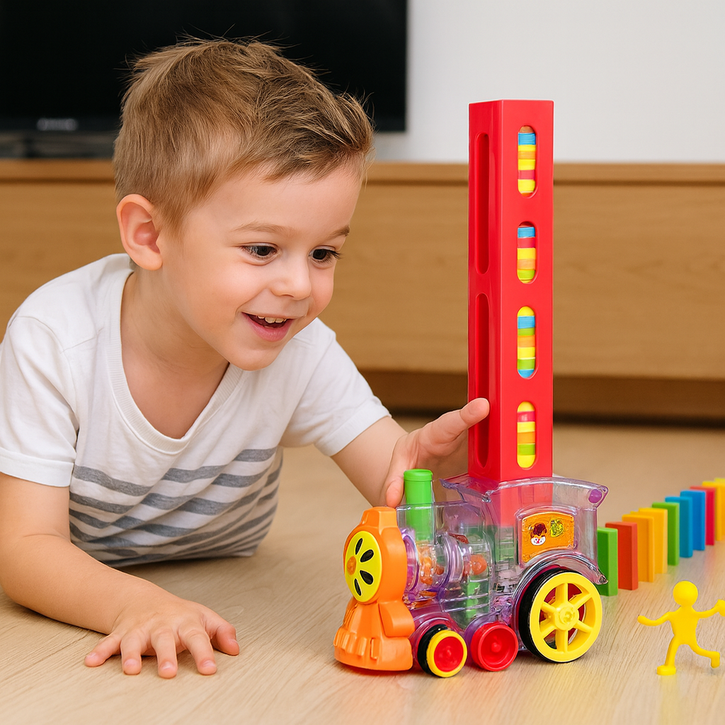 Juego Tren Dominó