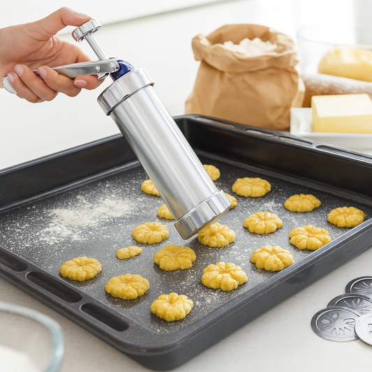 Máquina para hacer galletas de Navidad