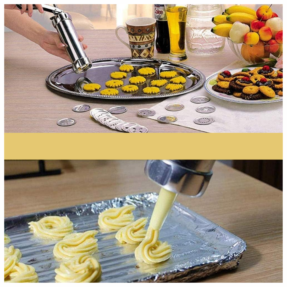 Máquina para hacer galletas de Navidad