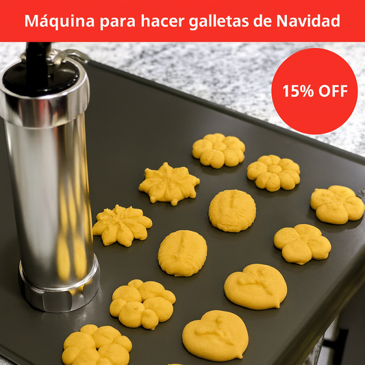 Máquina para hacer galletas de Navidad