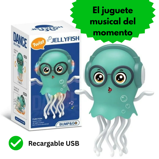 Pulpo Bailarín Interactivo con Música