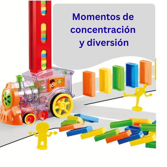 Juego Tren Dominó
